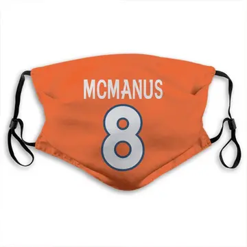 Brandon McManus Jersey #8 Denver Broncos Navy Game