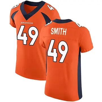 Women's Nike Mitchell Fraboni Orange Denver Broncos Team Game Jersey